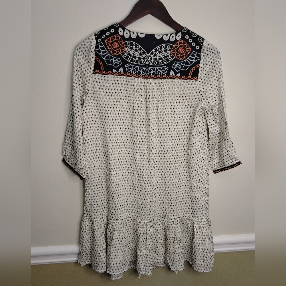 THML Anthropologie BOHO TUNIC TOP Small - Picture 2 of 3